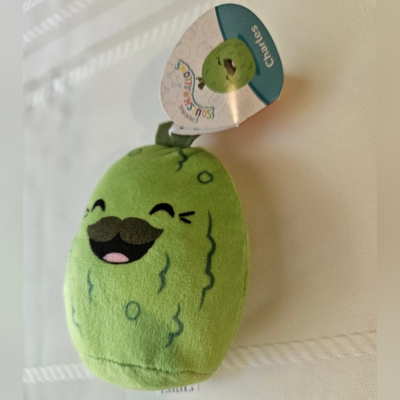 Squishmallows Green Plush Pickle - Picture 6 of 6